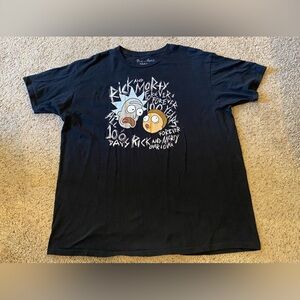Men’s Rick & Morty Forever And Forever Size 2X